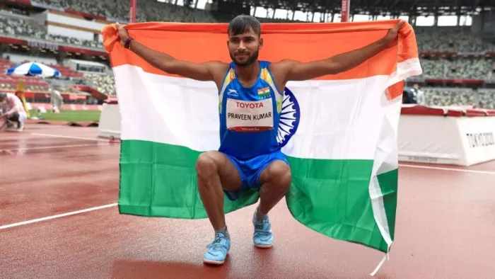 प्रवीण कुमार ने गोल्ड मेडल अपने नाम किया। इमेज- सोशल मीडिया