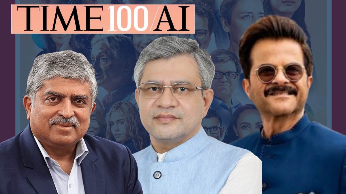 time ai 100 list ashwini vaishnav nandan nilekani anil kapoor and 15 other indians included