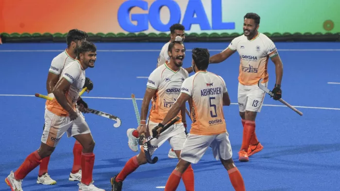 फाइनल में पहुंची भारतीय टीम। इमेज- पीटीआई