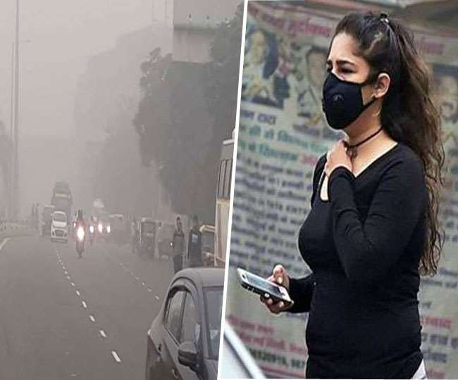 Air pollution in Delhi People breath stuck due to changing weather for  crores of Delhi NCR Jagran Special