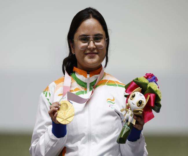 भारत की पहली पैरालंपिक डबल मेडलिस्ट अवनि लेखरा।