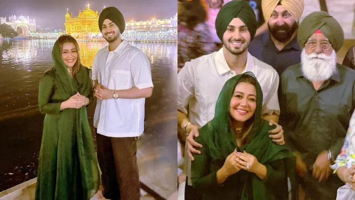 Neha Kakkar, Rohanpreet Singh, Photo Credit Instagram