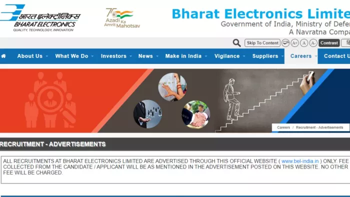BEL Recruitment 2023: भारत इलेक्ट्रॉनिक्स लिमिटेड, बीईएल ने प्रोबेशनरी इंजीनियर सहित अन्य पदों पर भर्ती निकाली है।