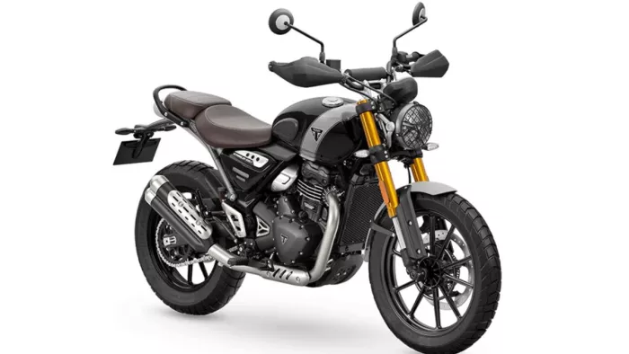 Triumph Scrambler 400 X को इस महीने लॉन्च किया जाना है।