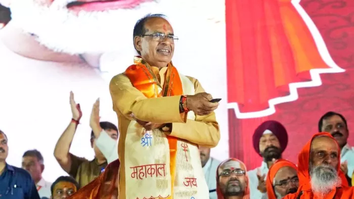 मध्य प्रदेश के मुख्यमंत्री शिवराज सिंह चौहान (फोटो: @OfficeofSSC)