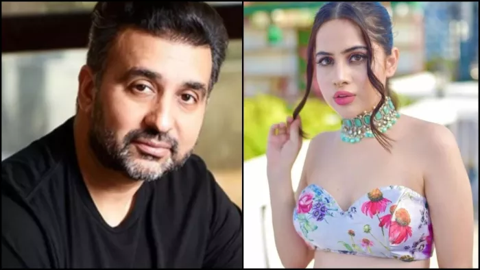 Raj Kundra के कमेंट से भड़कीं उर्फी जावेद। Photo- Instagram
