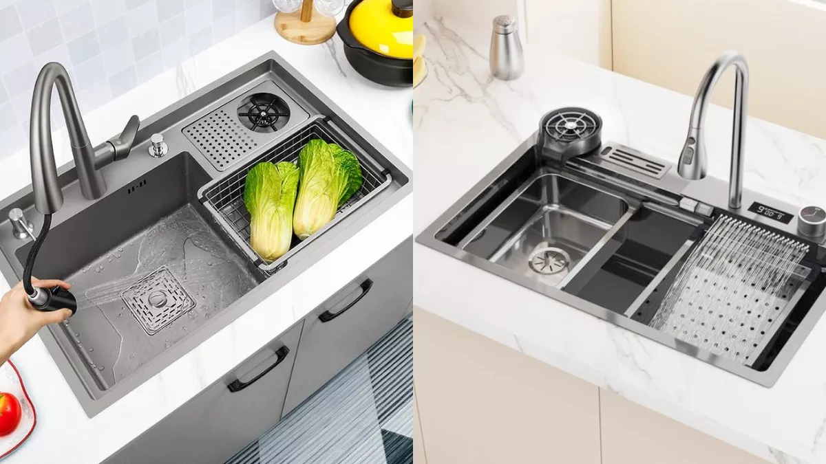 5 सबसे लेटेस्ट और मॉर्डन Kitchen Sink Design, देंगे रसोई को आकर्षक लुक! रसोई नहीं होग गंदी और बर्तन धोना होगा बेहद आसान