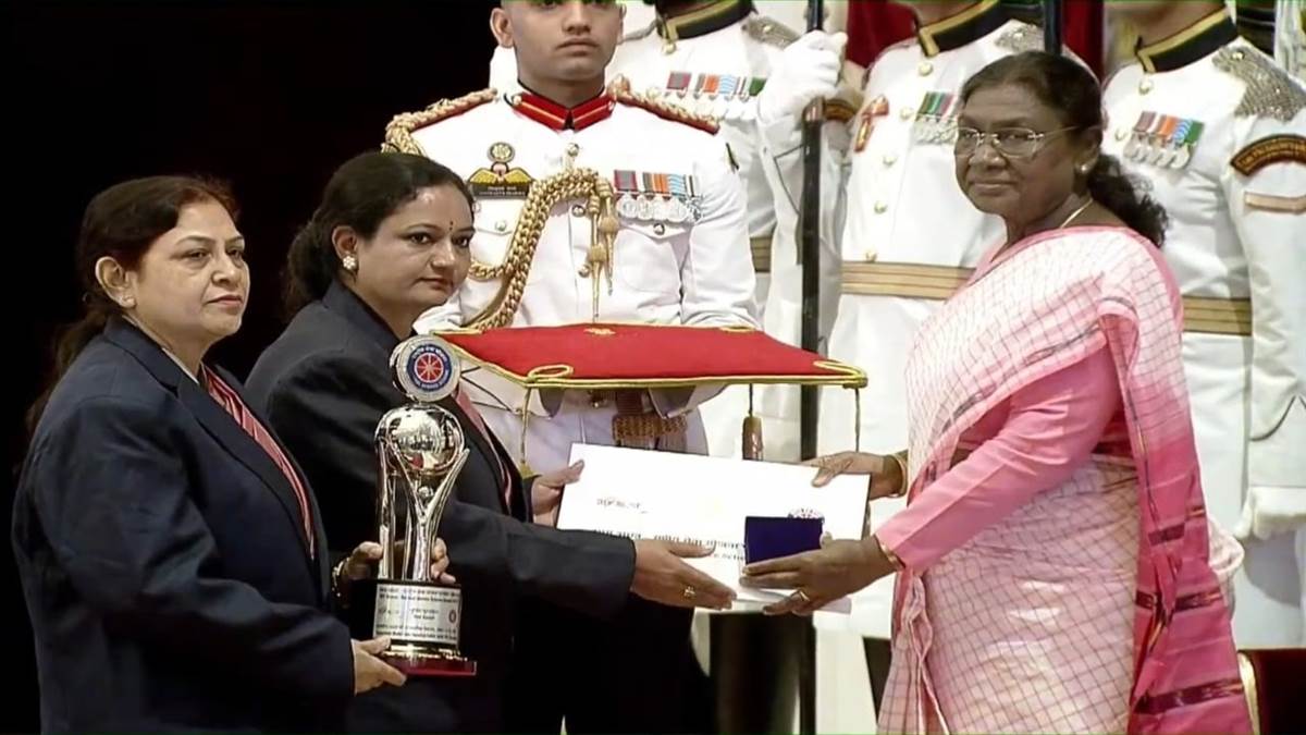 chandigarh nss receives presidential award for excellence in national recognition