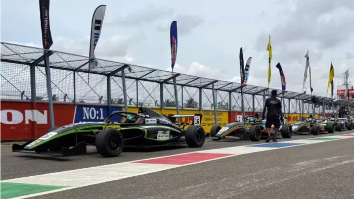 The Round 3 of the Indian Racing Festival 2025 at Coimbatore
