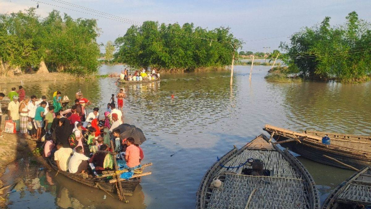 katihar news flood impact continues in amdabad locals suffer