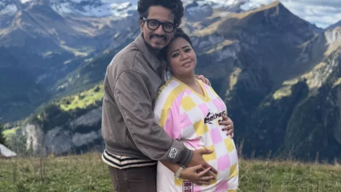 भारती सिंह ने हसबैंड के साथ अनाउंस की प्रेग्नेंसी