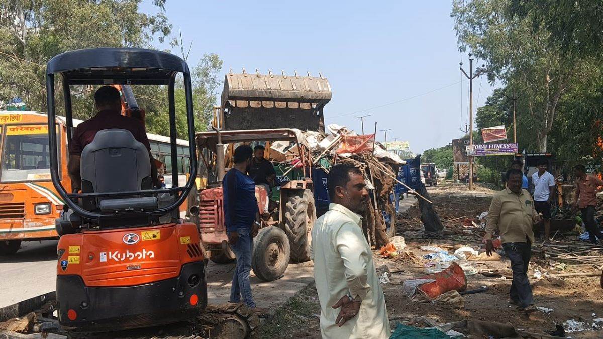 urai anti encroachment drive preparing for cm yogis visit