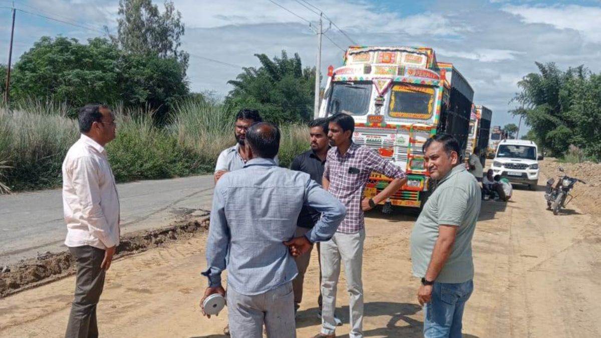 ayodhya balrampur bypass construction begins connecting gonda utraula route