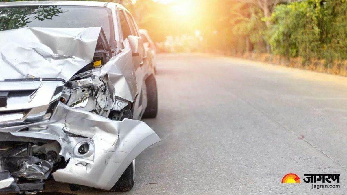 badaun car accident youth dies after being hit by car