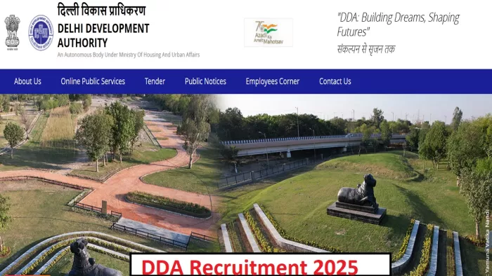 DDA Recruitment 2025 की पूरी डिटेल यहां से करें चेक।