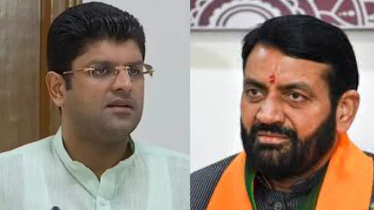 the chief minister is happy and the state is suffering former deputy cm dushyant chautala attacked the haryana government