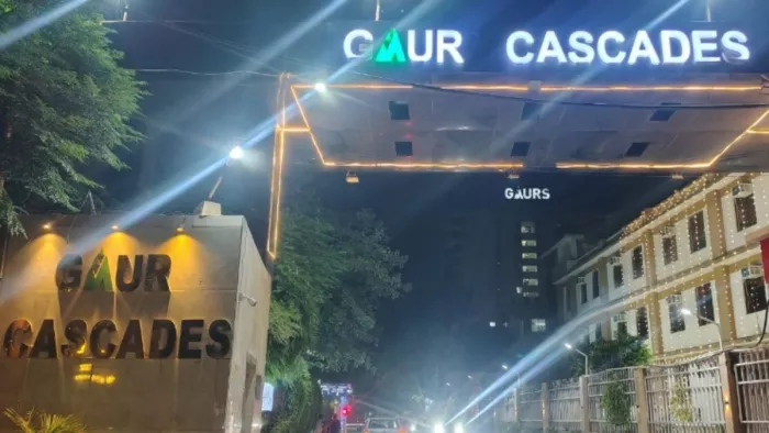 राजनगर एक्सटेंशन स्थित गौर कैस्केट्स सोसायटी। फोटो- जागरण