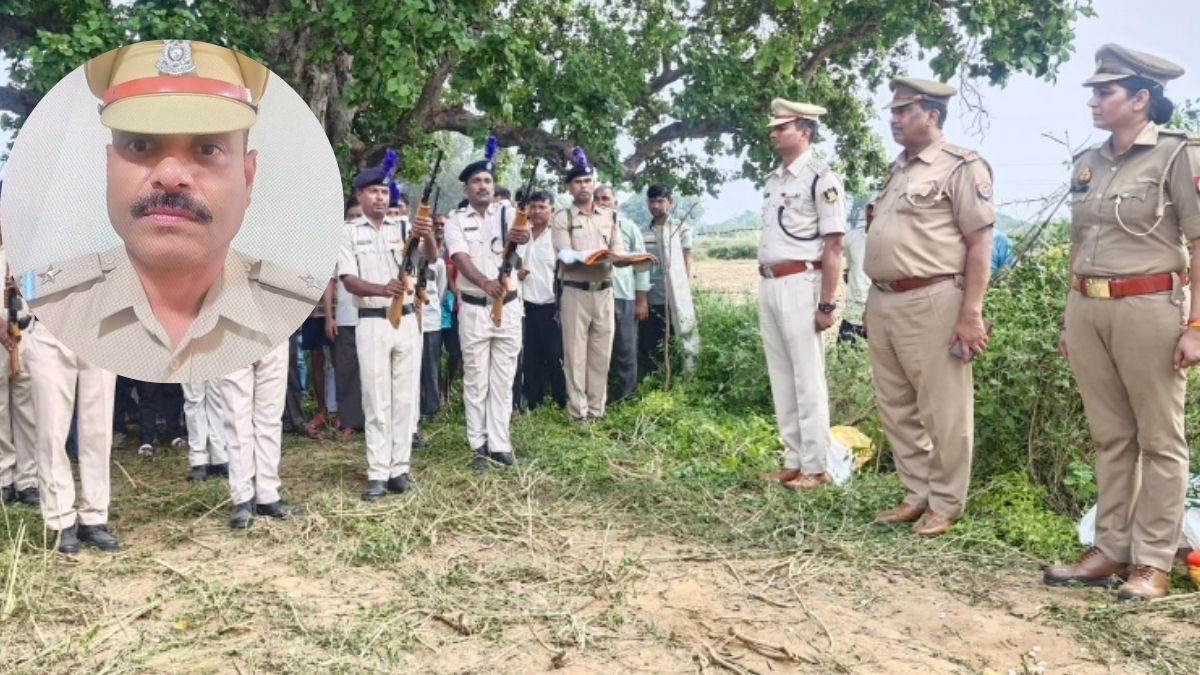 crpf jawan dies of heart attack family devastated karwa chauth hathras news in hindi