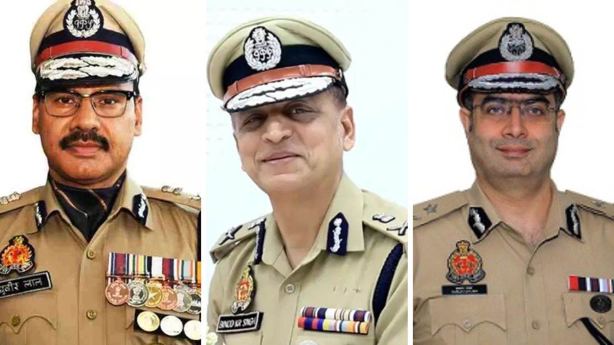 ips raghuveer lal appointed as police commissioner of kanpur bk singh dg cid and tarun gaba ig security up ips transfer