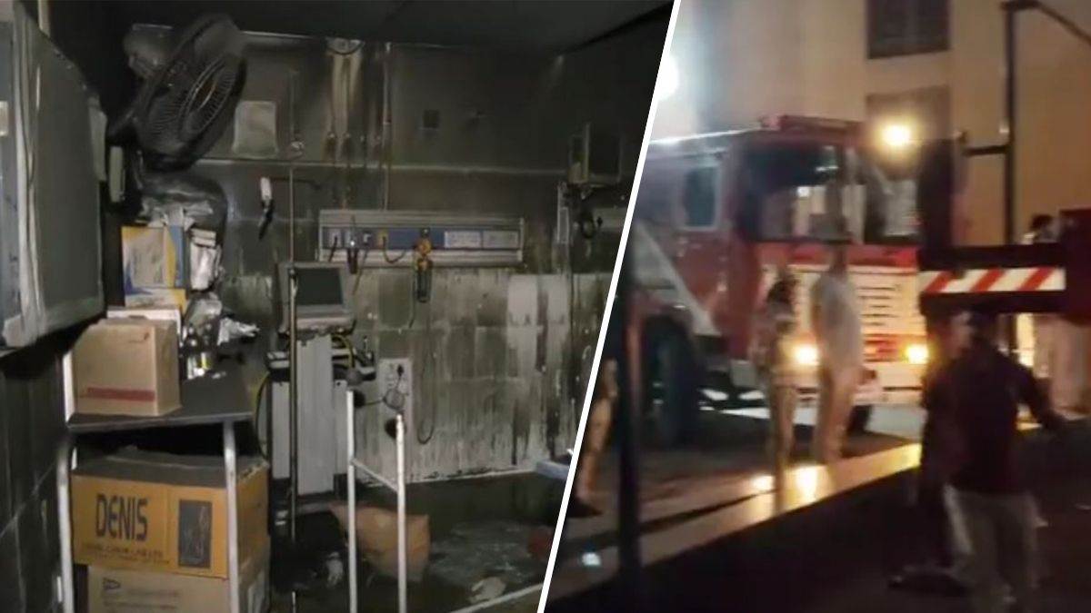 jaipur hospital fire many dead in sms hospital icu ward investigation ordered