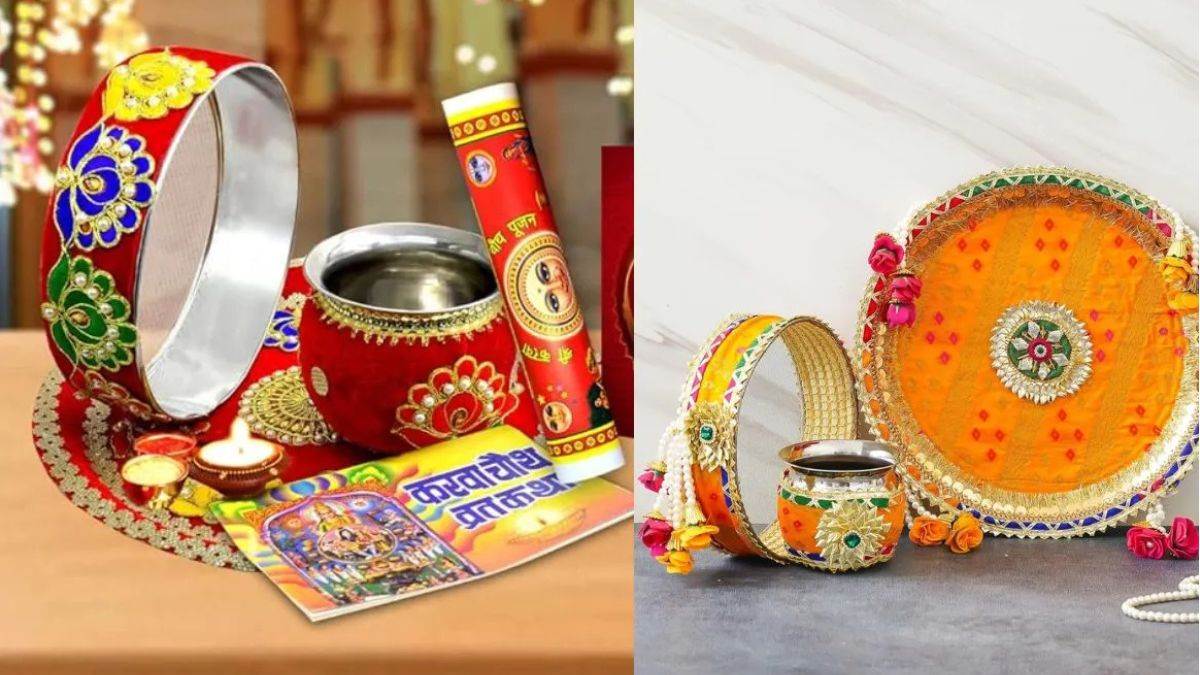 karwachauth designer thalis attract shimla women prices and trends