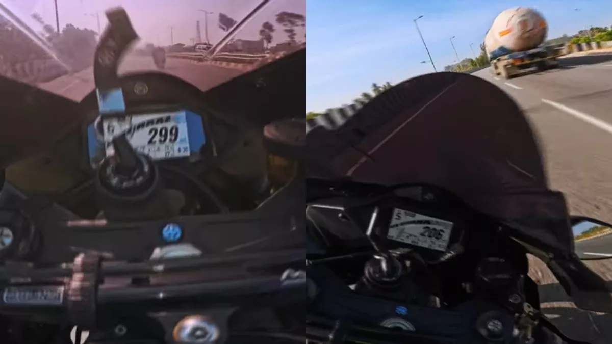 राइडर ने Kawasaki ZX-10R को 300Kmph की स्पीड से दौड़ाई, अचानक सामने आया ट्रक, फिर जो हुआ...
