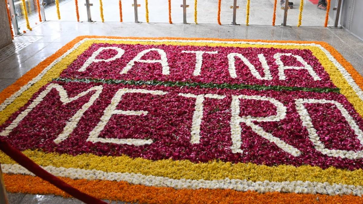 patna metro passengers can enjoy its journey from tuesday the metro will run between new isbt zero mile and bhootnath station