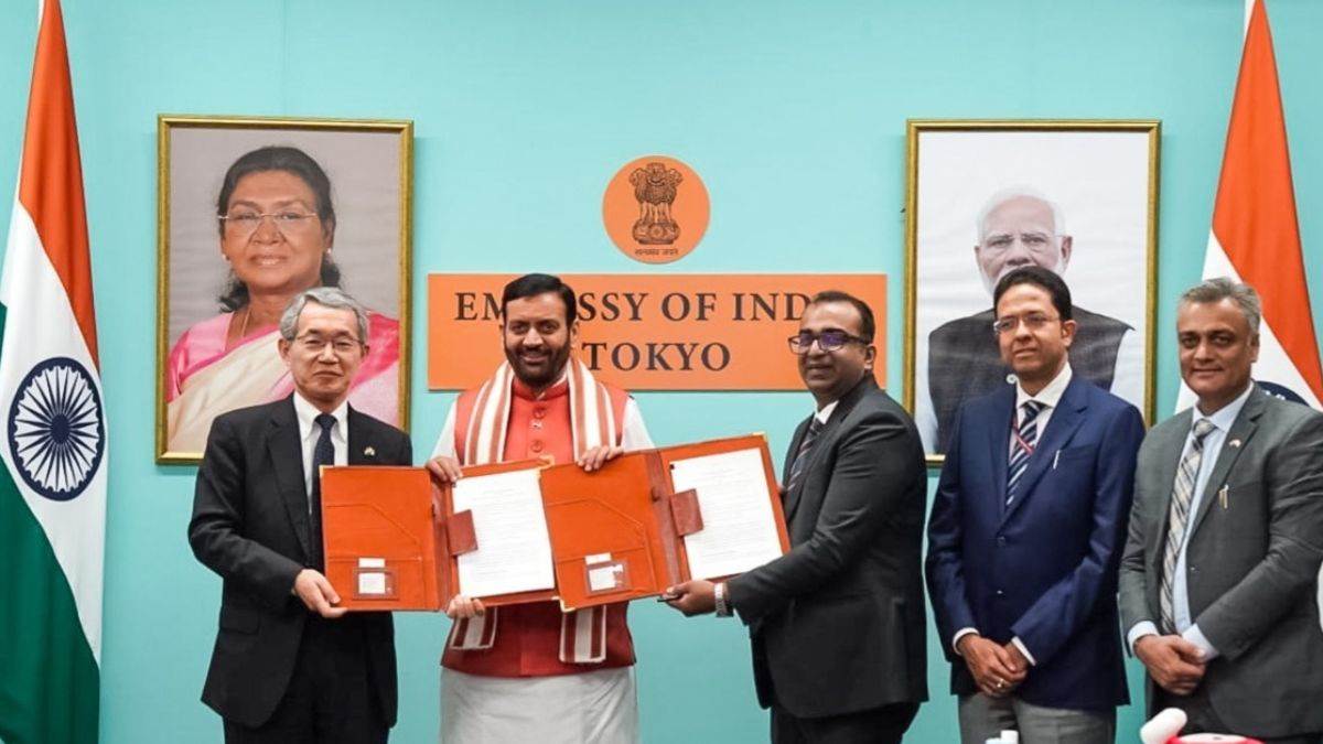 chief minister naib signed seven agreements japanese companies will invest 1400 crore rupees in haryana thousands of youth will get jobs