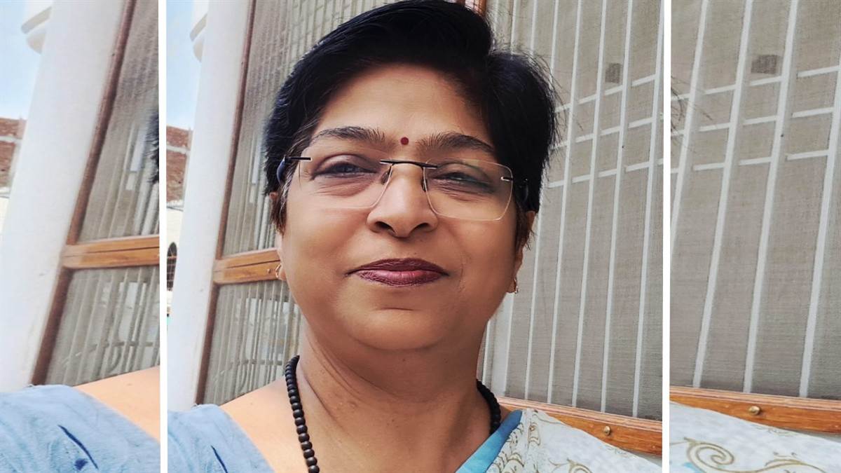 dr nisha singh first woman professor in english dept at kashi vidyapeeth