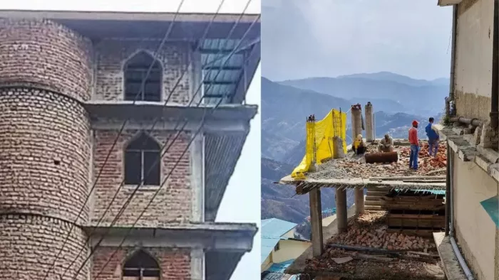 जिला शिमला में संजौली मस्जिद का फाइल फोटो।