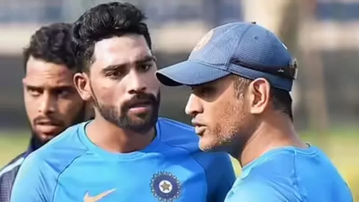 मोहम्मद सिराज ने एमएस धोनी को लेकर दिया बड़ा बयान