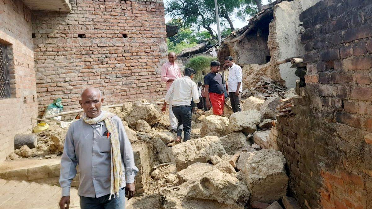 tragedy in fatehpur wall collapse kills two children