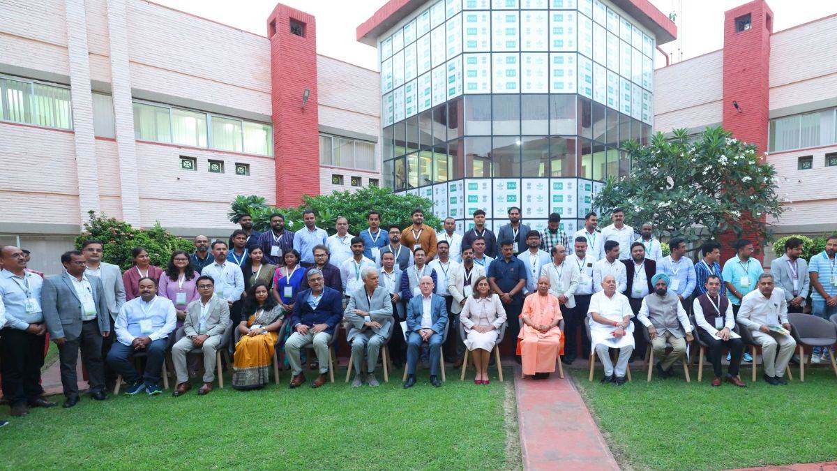 up aims to become global food basket cm yogi at direct seeded rice conclave