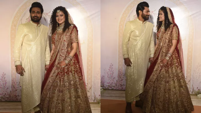 Palak Muchhal Mithoon Wedding Photos: पलक मुच्छल और मिथुन ने शादी कर ली है।