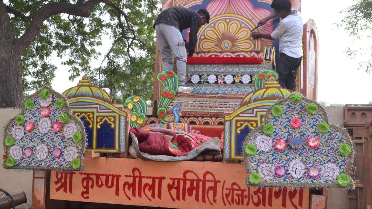 history of shri krishna leela in agra since 1924 till now