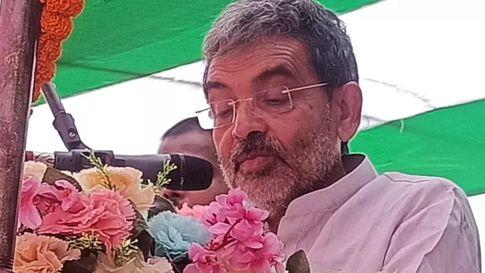सीतामढ़ी जिले में सभा को संबोधित करते उपेंद्र कुशवाहा। फोटो-जागरण
