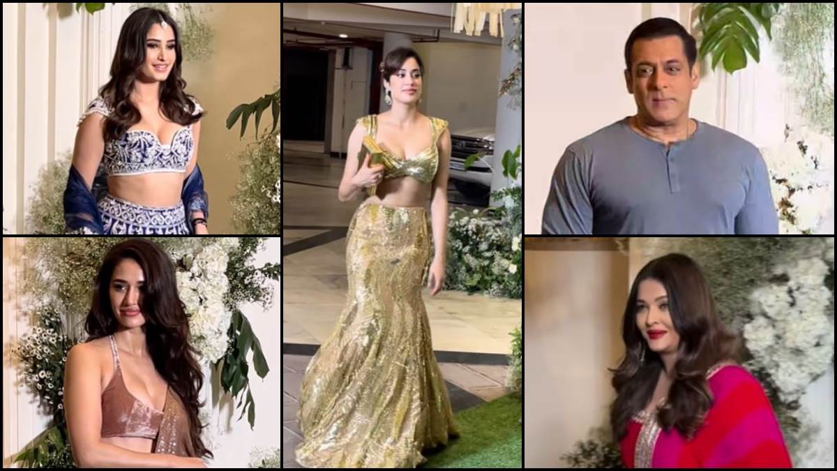 janhvi kapoor with boyfriend shikhar pahariya at manish malhotra diwali party salman khan aishwarya rai suhana khan also spotted