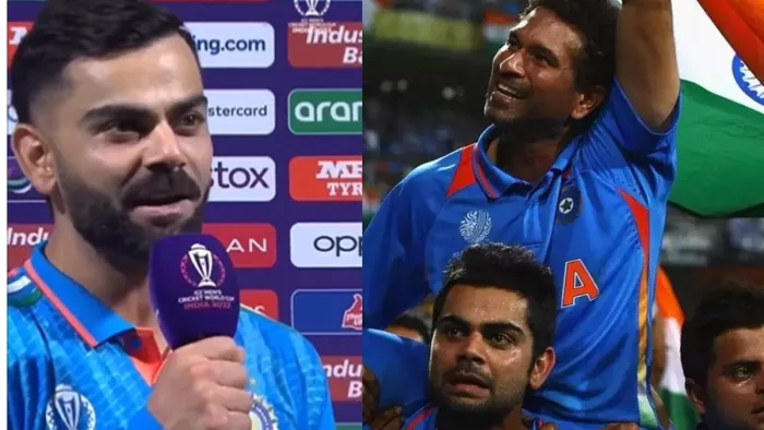 Virat Kohli ने Sachin Tendulkar को लेकर कह दिया दिल छू लेने वाला बयान