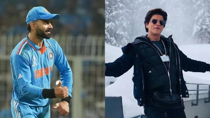 विराट कोहली ने शाहरुख खान के गाने पर डांस किया