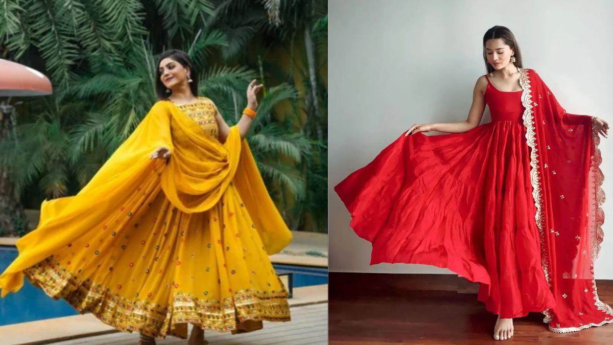 समझ नहीं आ रहा Chhath Puja पर क्या पहने? तो इन डिजाइनर Anarkali Suit को करें चेकआउट