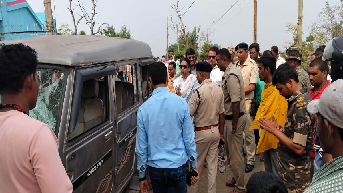 ramgarh bolero crushed crowd celebrating sohrai festival four died