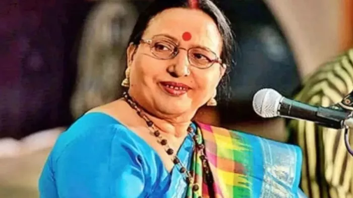 लोक गायिका व बिहार कोकिला शारदा सिन्हा का मंगलवार को निधन हो गया। फाइल फोटो