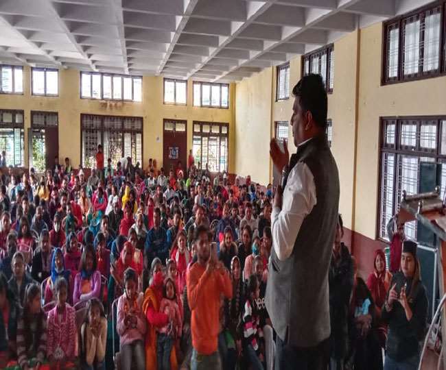 uttarakhand assembly elections 2022 aam aadmi party vijay sankhnad yatra in vikasnagar