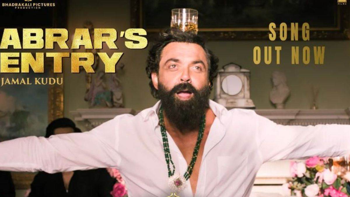 animal bobby deol entry jamal kudu song audio released now