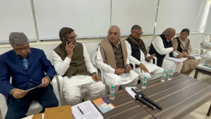 चंडीगढ़ में कांग्रेस विधायक दल की बैठक हो चुकी है शुरू