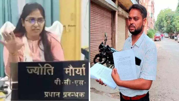 ज्योति मौर्या और उनके पति आलोक मौर्या के पारिवारिक मुकदमे की नहीं हो सकी सुनवाई।- फाइल फोटो