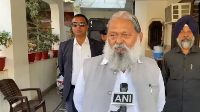 हरियाणा के कैबिनेट मंत्री अनिल विज ने किसान प्रदर्शन पर दी प्रतिक्रिया।