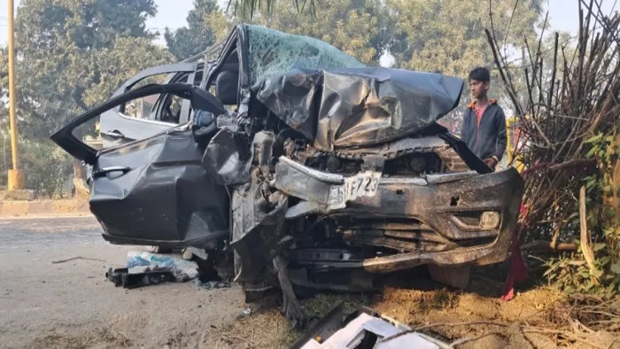 बेगूसराय में भीषण सड़क हादसा (जागरण फोटो)