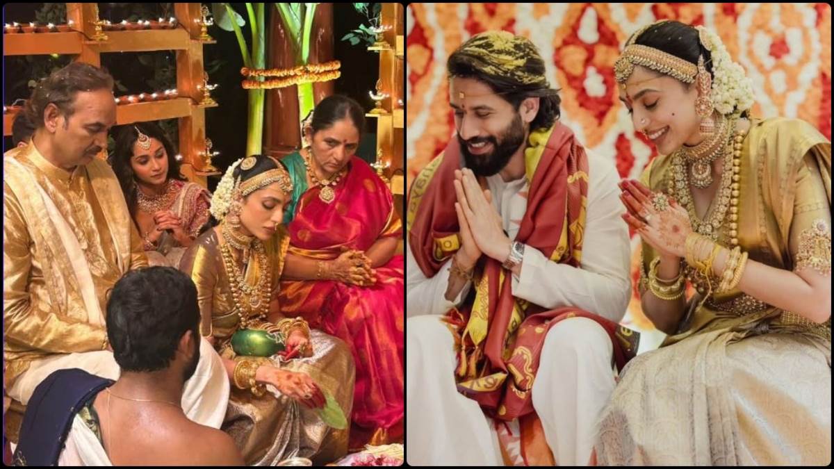 sobhita dhulipala sister samanta reveals father mood was not good during wedding rituals with naga chaitanya