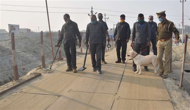 magh mela 2021 bomb disposal squad also activated with police